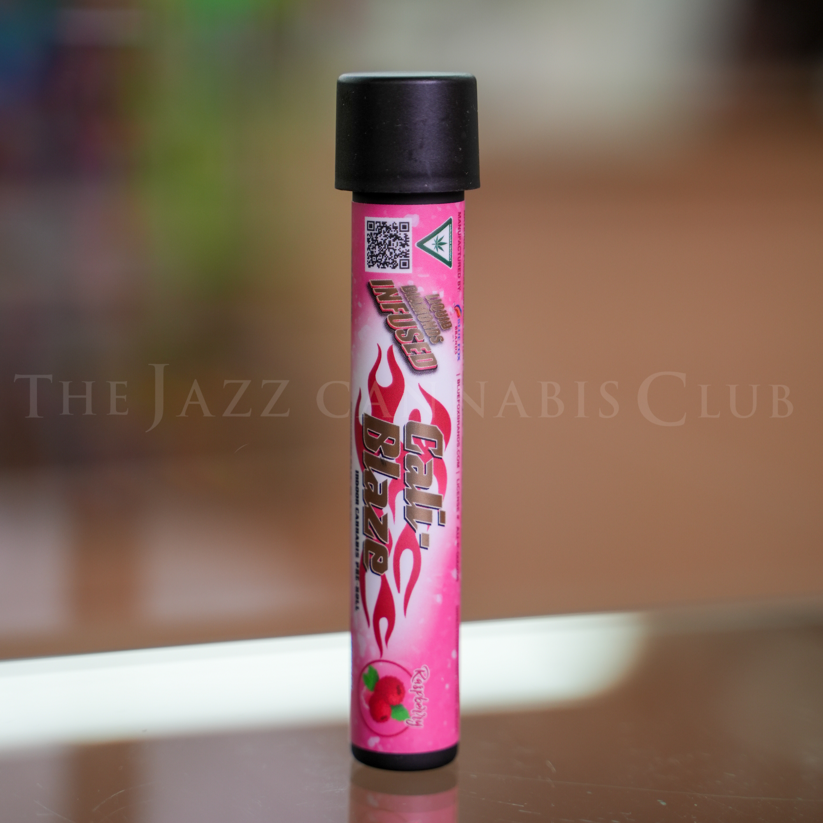 Photograph of product: Cali Blaze - Raspberry - - Infused Pre-Roll