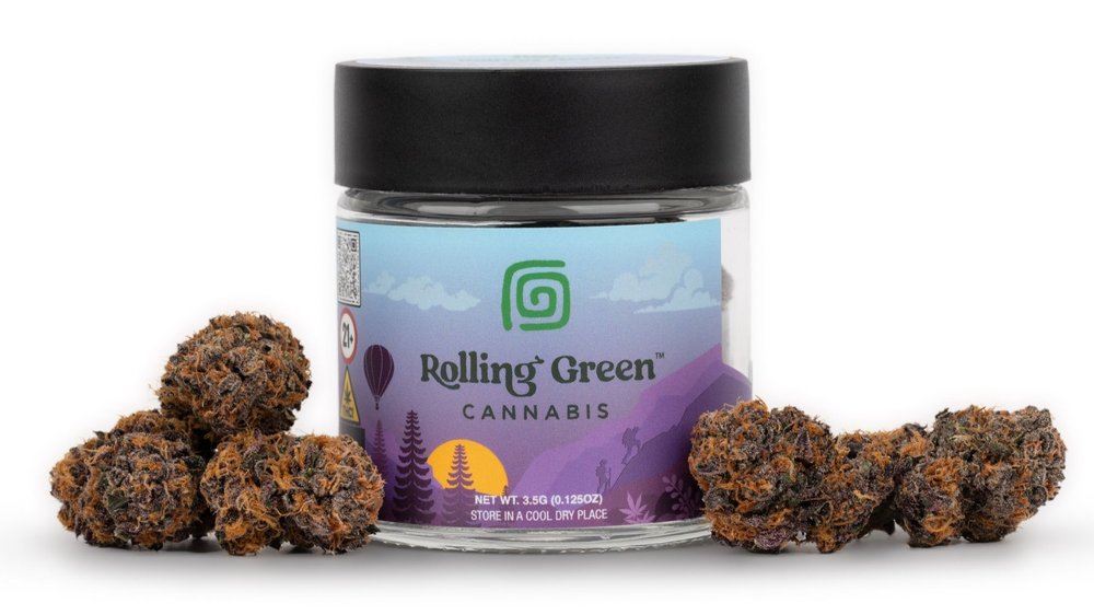 Photograph of product: Rolling Green | Mochi | Flower - 3.5g