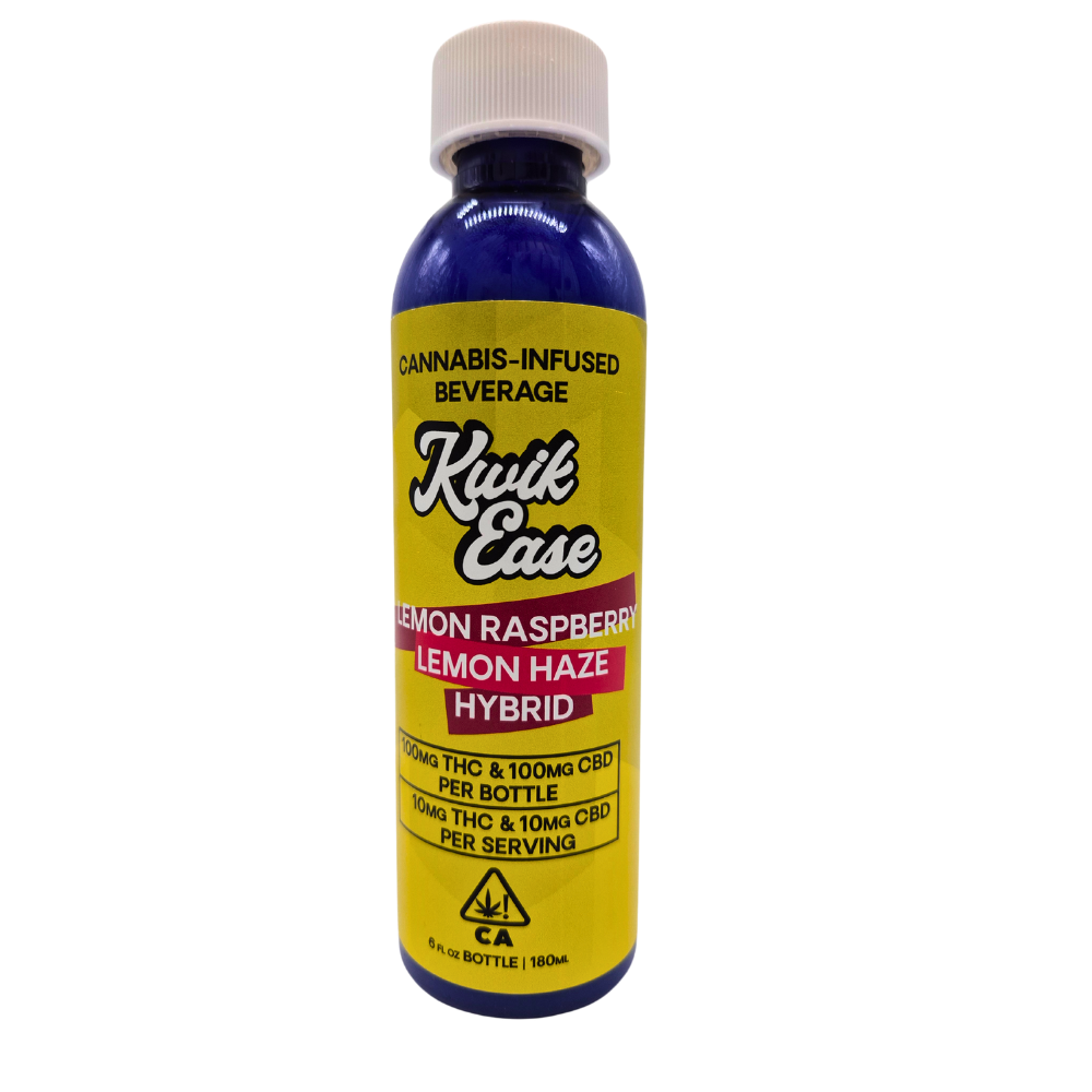 Photograph of Product: Kwik Ease 1:1 THC:CBD 100mg:100mg - Lemon Haze (CBD)