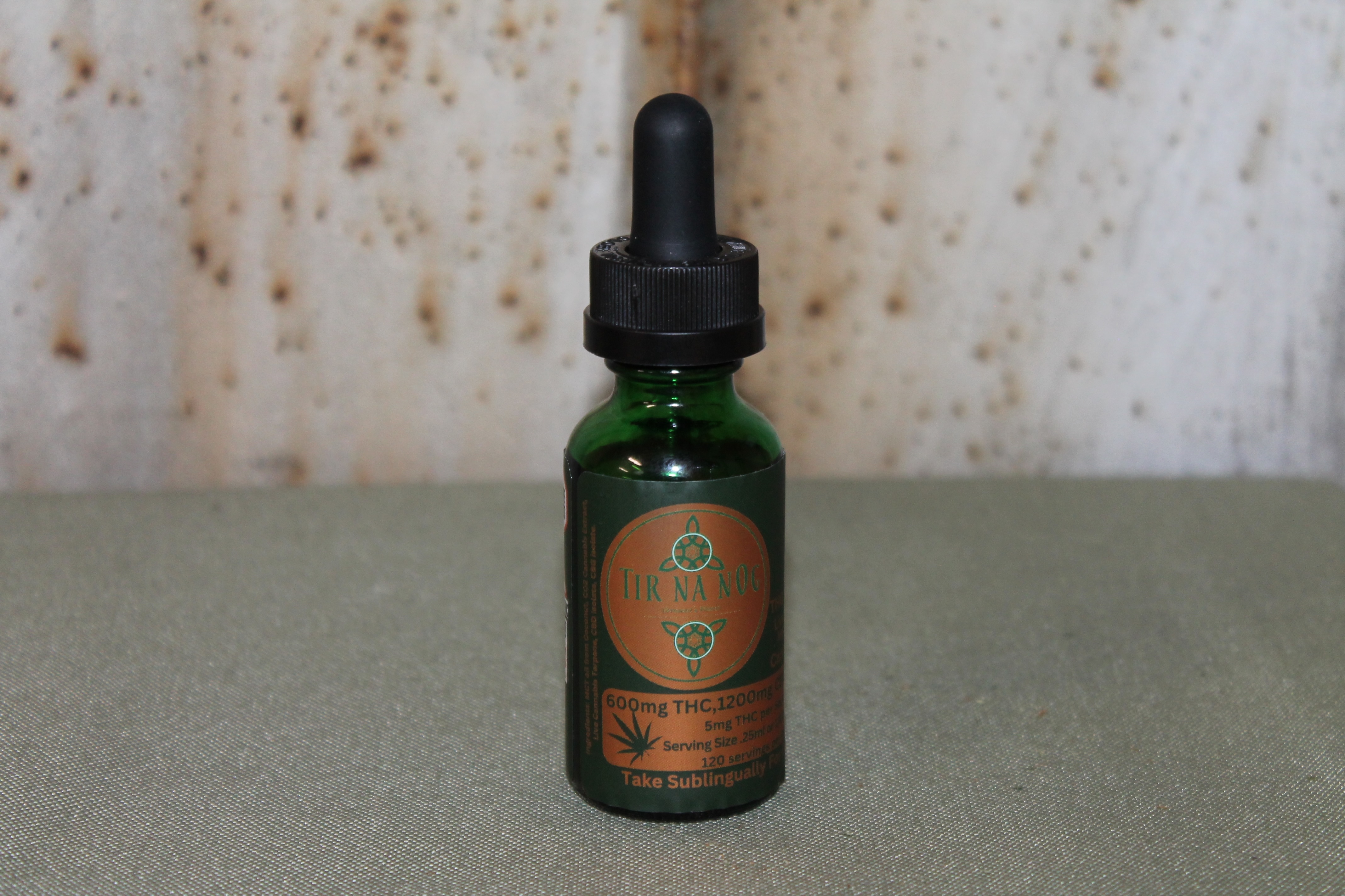 Photograph of product: Tir Na Nog I Mimosa 1:2:1 Tincture (TH-oui, CBD, CBG)