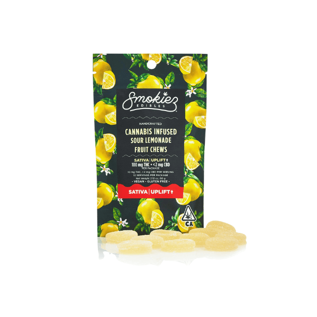Photograph of product: SOUR LEMONADE FRUIT CHEW GUMMIES