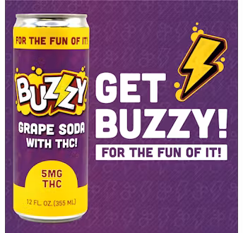 Photograph of product: Buzzy | Grape Soda