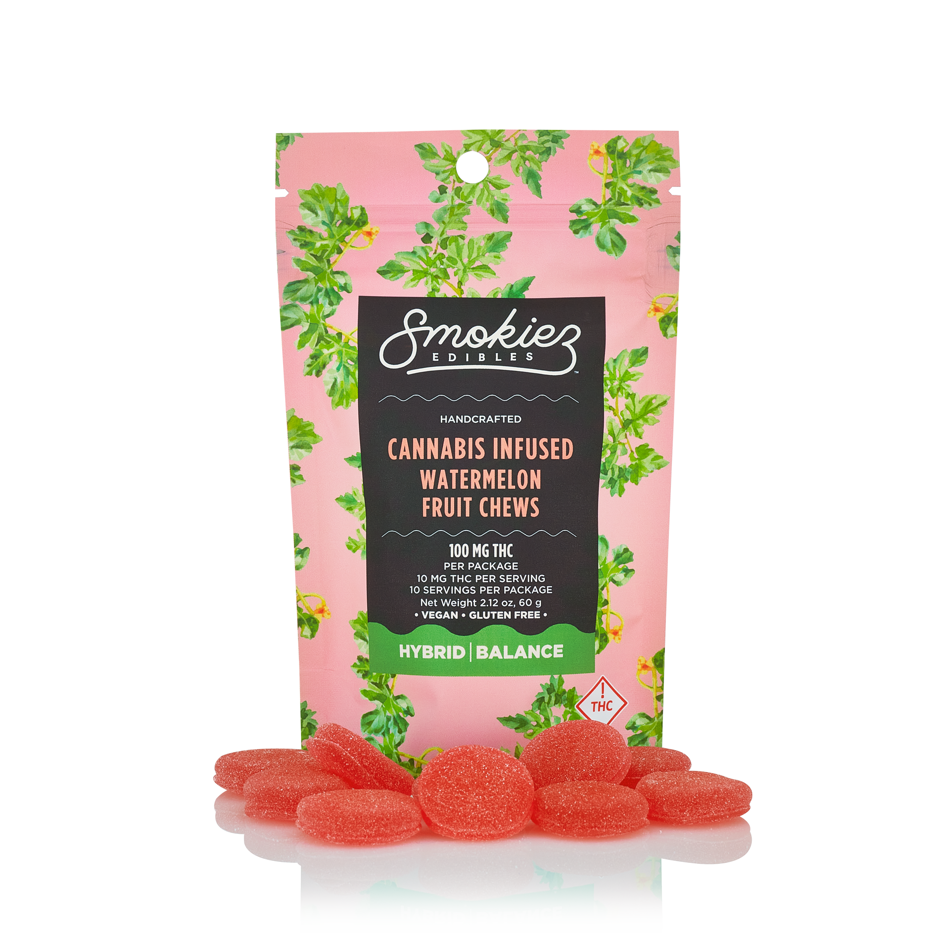 Photograph of product: Watermelon Sweet Fruit Chews