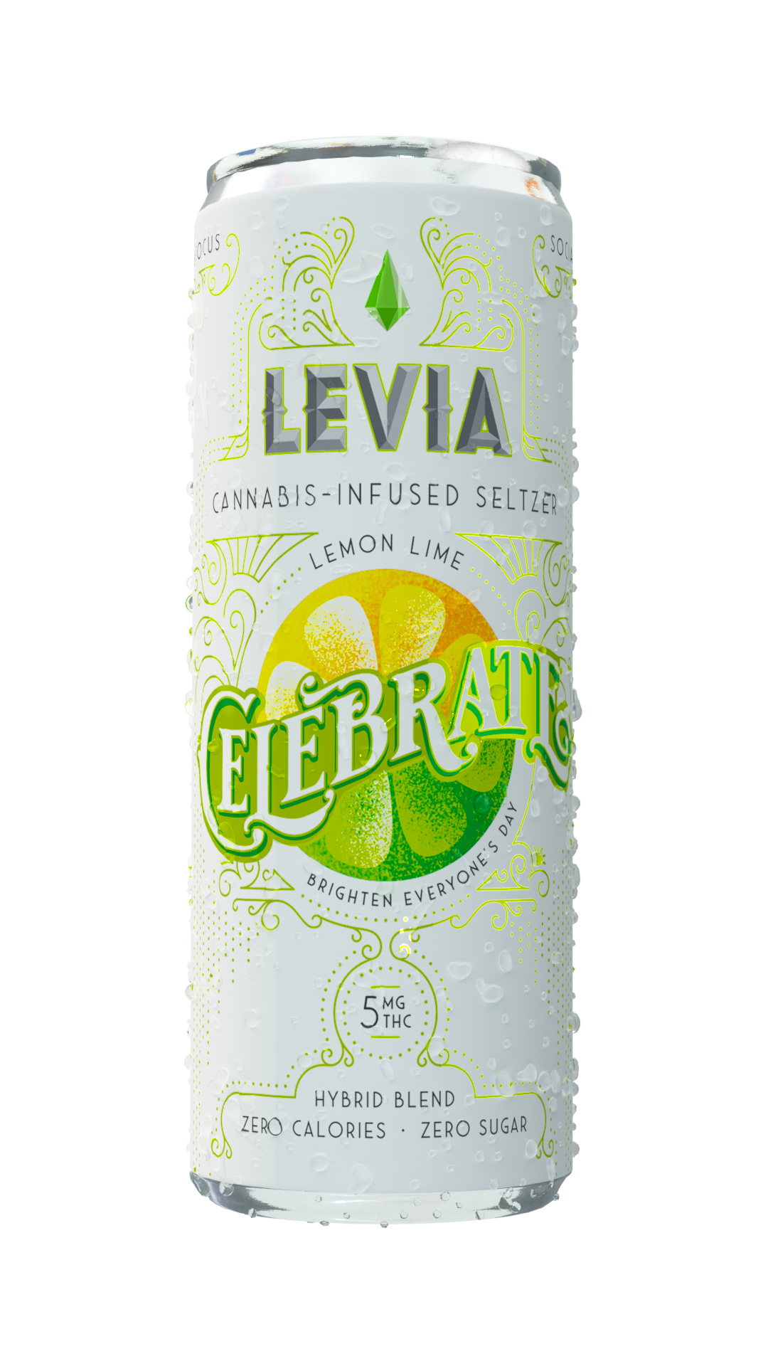 Photograph of product: Celebrate Lemon-Lime Seltzer
