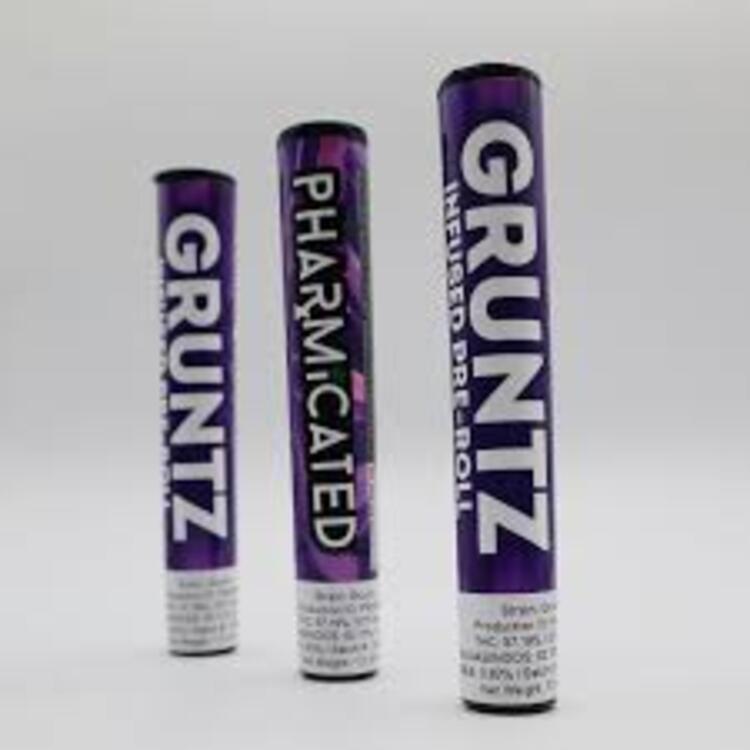 Photograph of product: PhD- Gruntz Infused Pre Roll