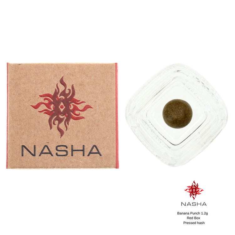 Photograph of product: 1.2G - RED TEMPLE BALL - UPGRADED BANANA