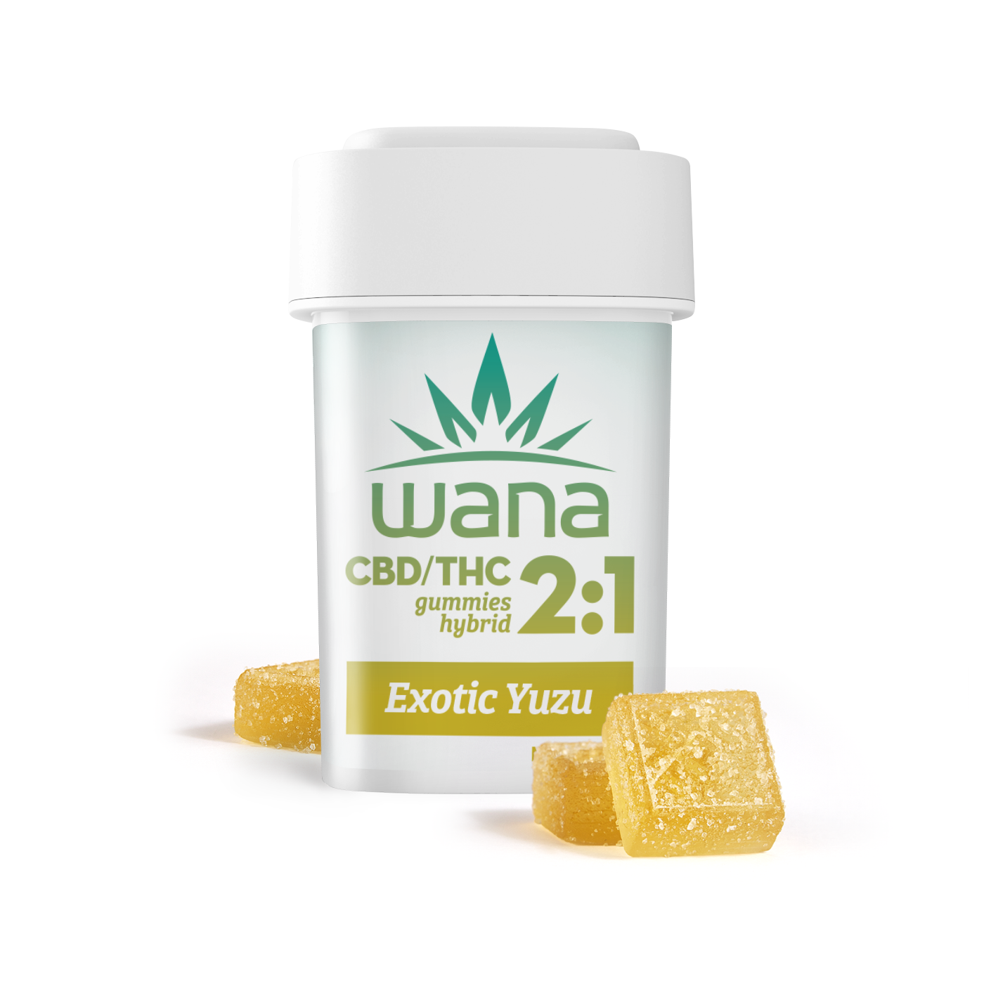 Photograph of Product: Classic Exotic Yuzu 2:1 CBD/THC Gummies [10-Pack] | 100mg