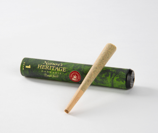 Photograph of product: Lemon Cherry Gelato Pre-Roll | 1g - Nature's Heritage