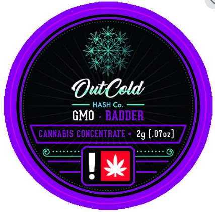 Photograph of product: Out Cold | Rosin Badder | GMO
