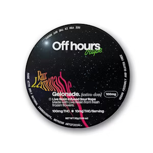 Photograph of product: Raspberry Lemonade x Gelonade | Live Resin Rope | Off Hours