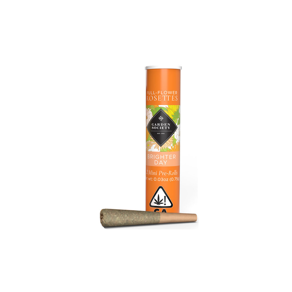 Photograph of product: Sativa Rosette Prerolls 2 Count 0.375g
