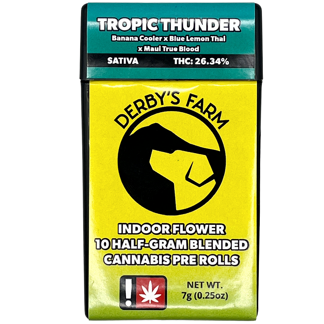 Photograph of product: Derby's- Tropic Thunder (.5G) 10PK (S)
