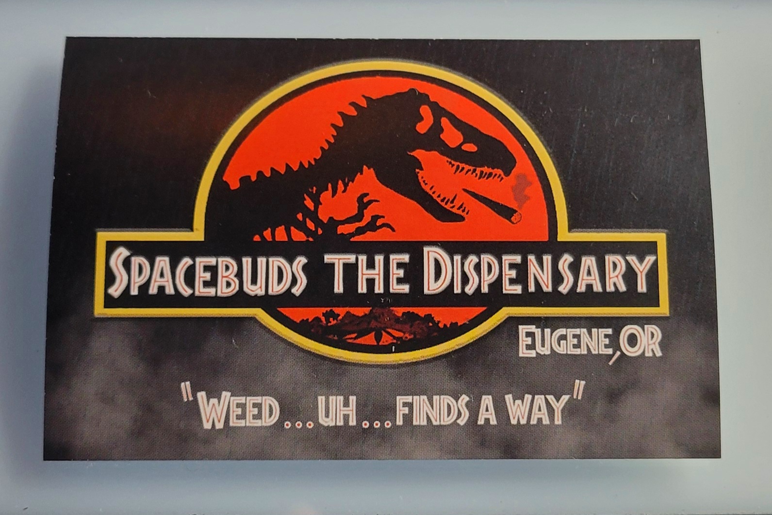Photograph of product: Spacebuds - Sticker - Jurassic Park