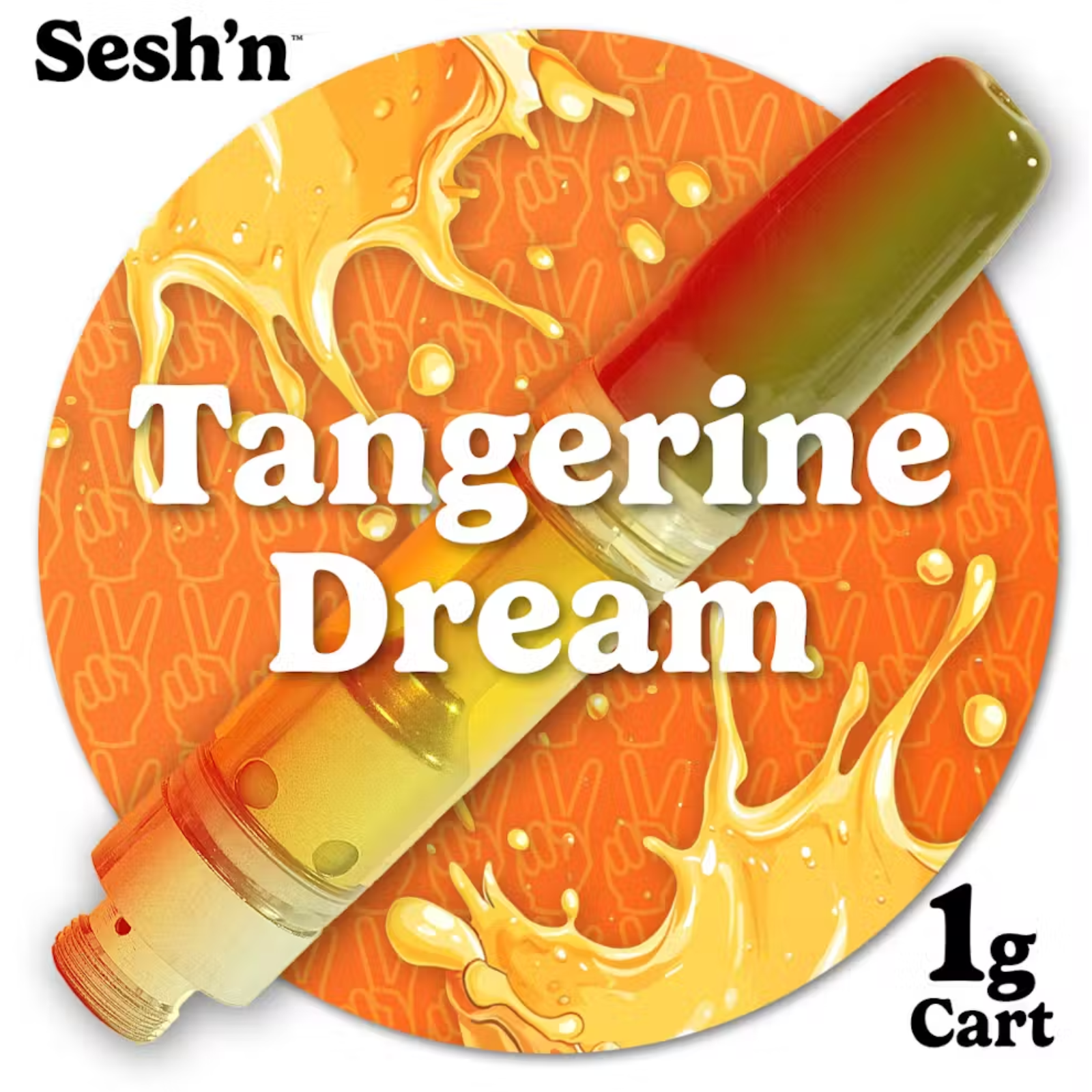 Photograph of product: 1000mg | Tangerine Dream | Sesh'n