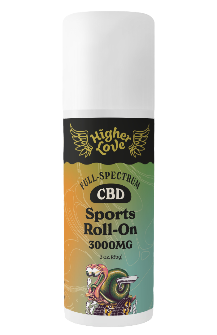 Photograph of product: Higher Love CBD Sports Roll-On 3000mg