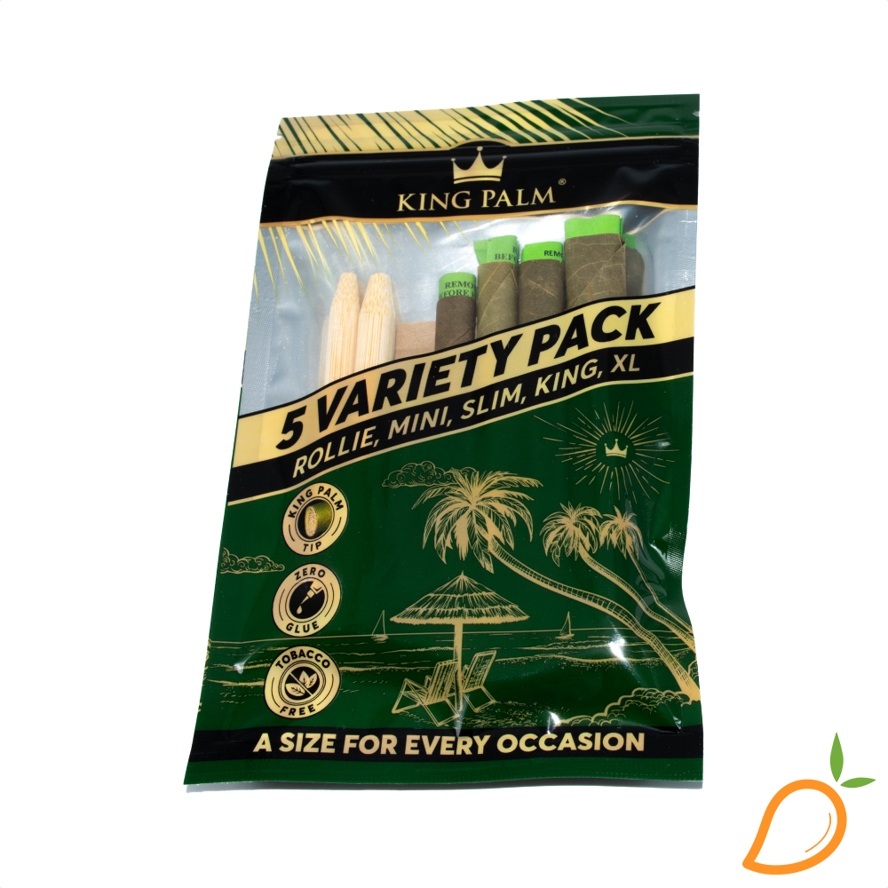 Photograph of product: 5pk Rollie To XL Cones Variety Pack King Palm
