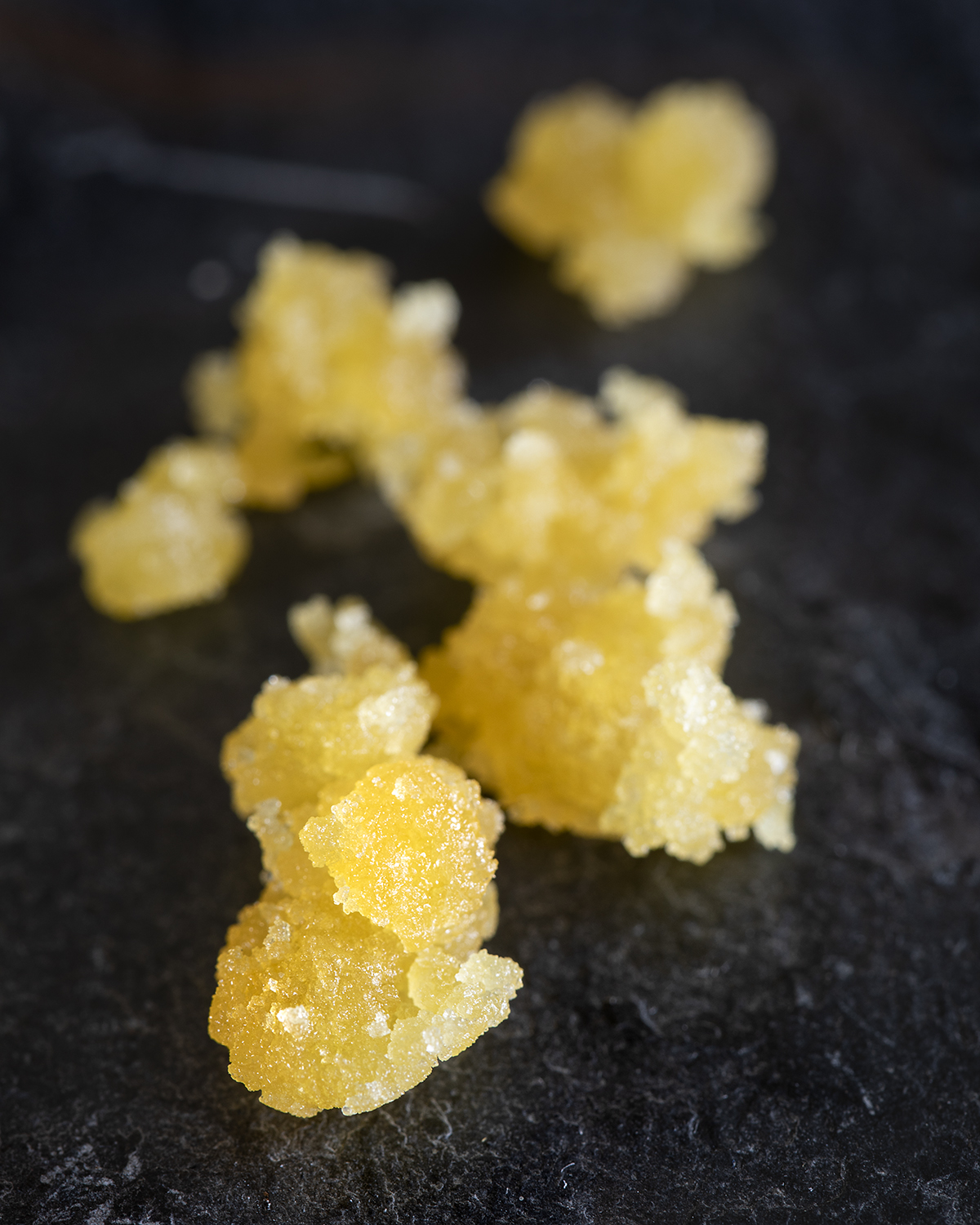 Photograph of product: Apples and Bananas Cured Resin