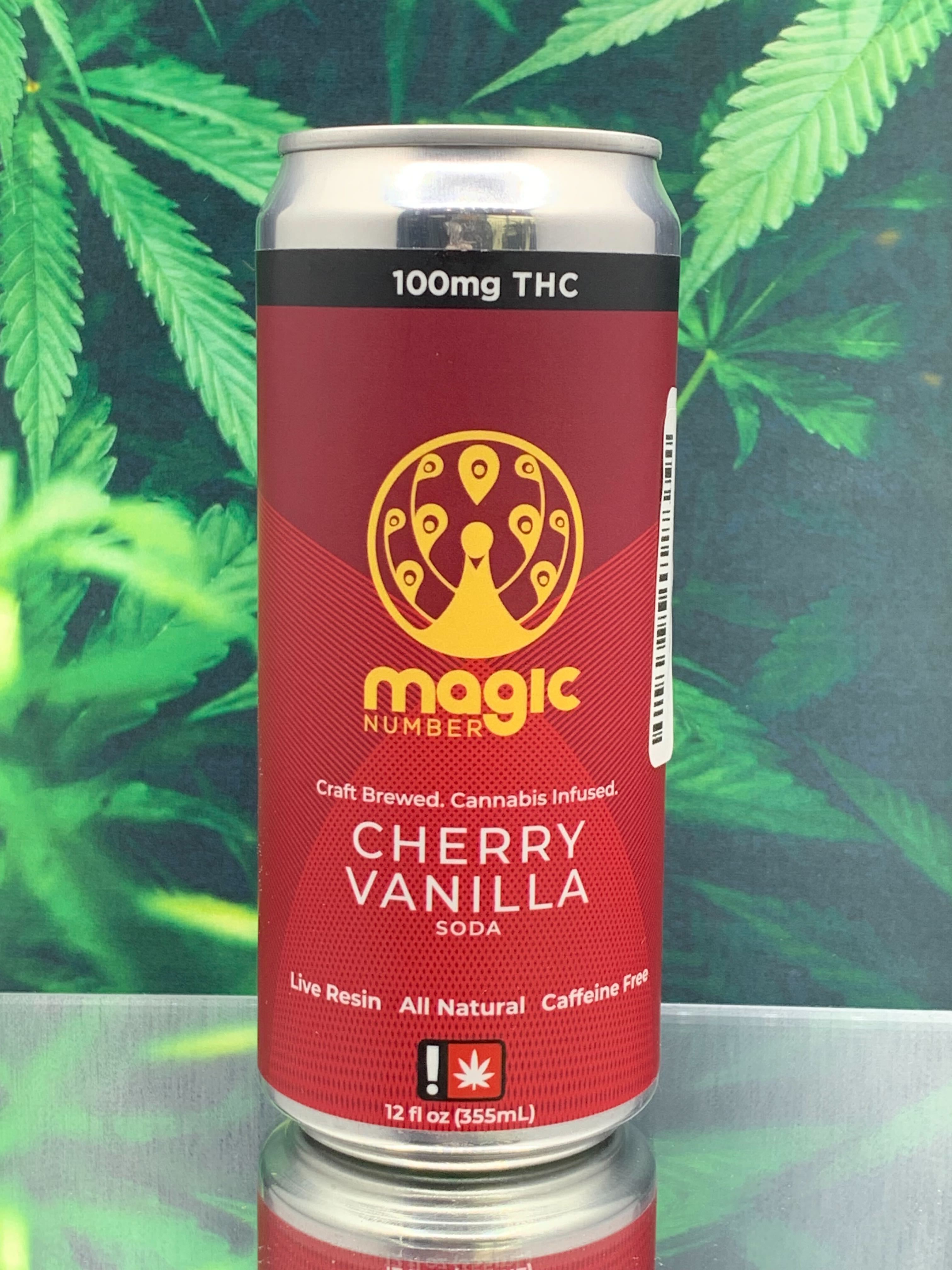 Photograph of product: Live Rosin Soda | Cherry Vanilla | 100mg