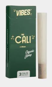 Photograph of product: CALI | Organic Hemp Vibes | Cones | 3pk