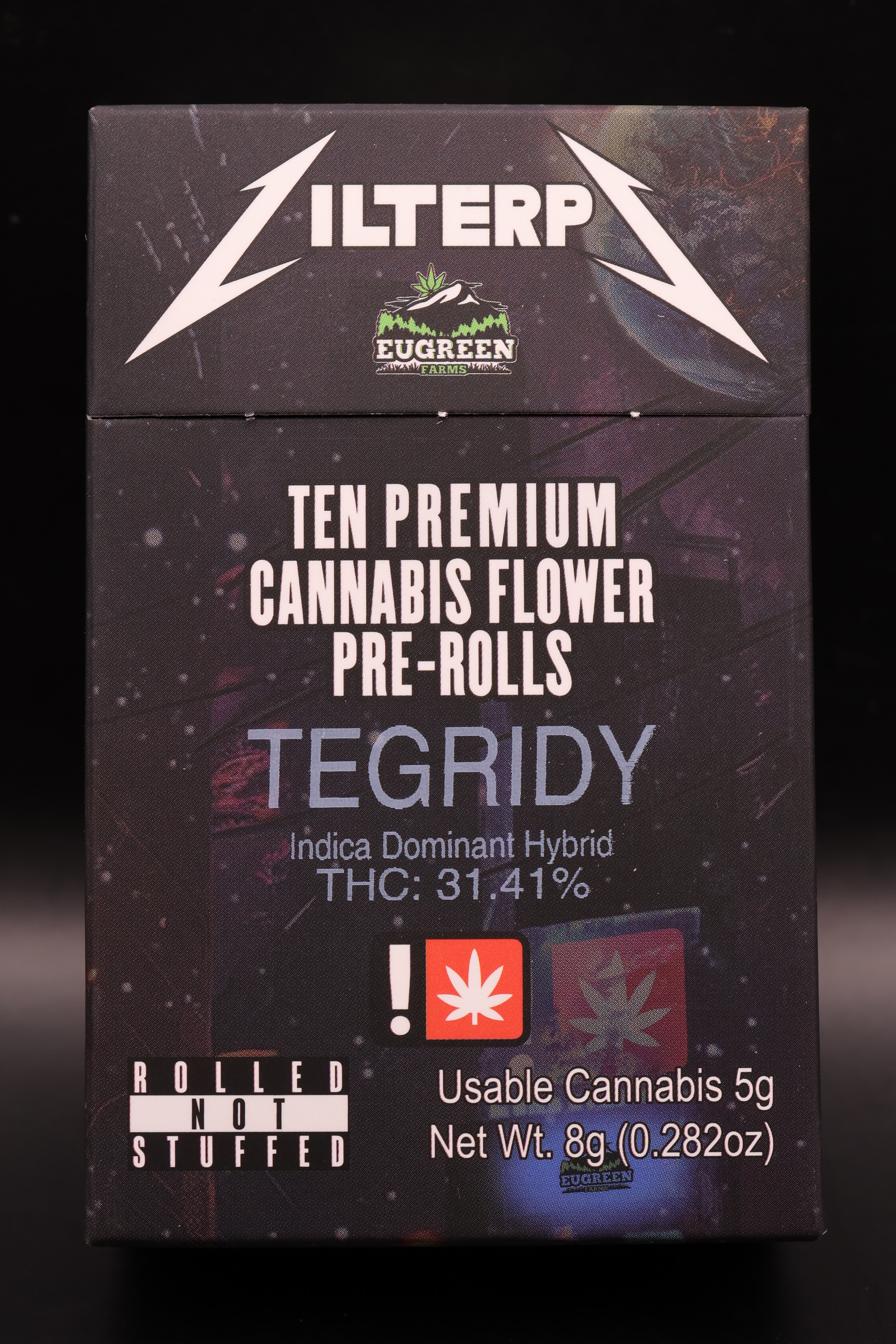 Photograph of product: Tegridy 10pk Joints (Eugreen Farms)