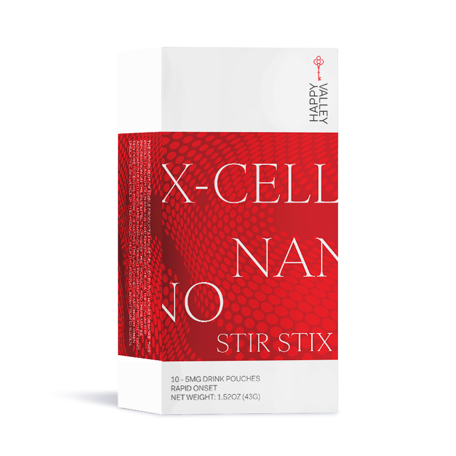 Photograph of product: Orange Pineapple X-CELL NANO Stir Stix