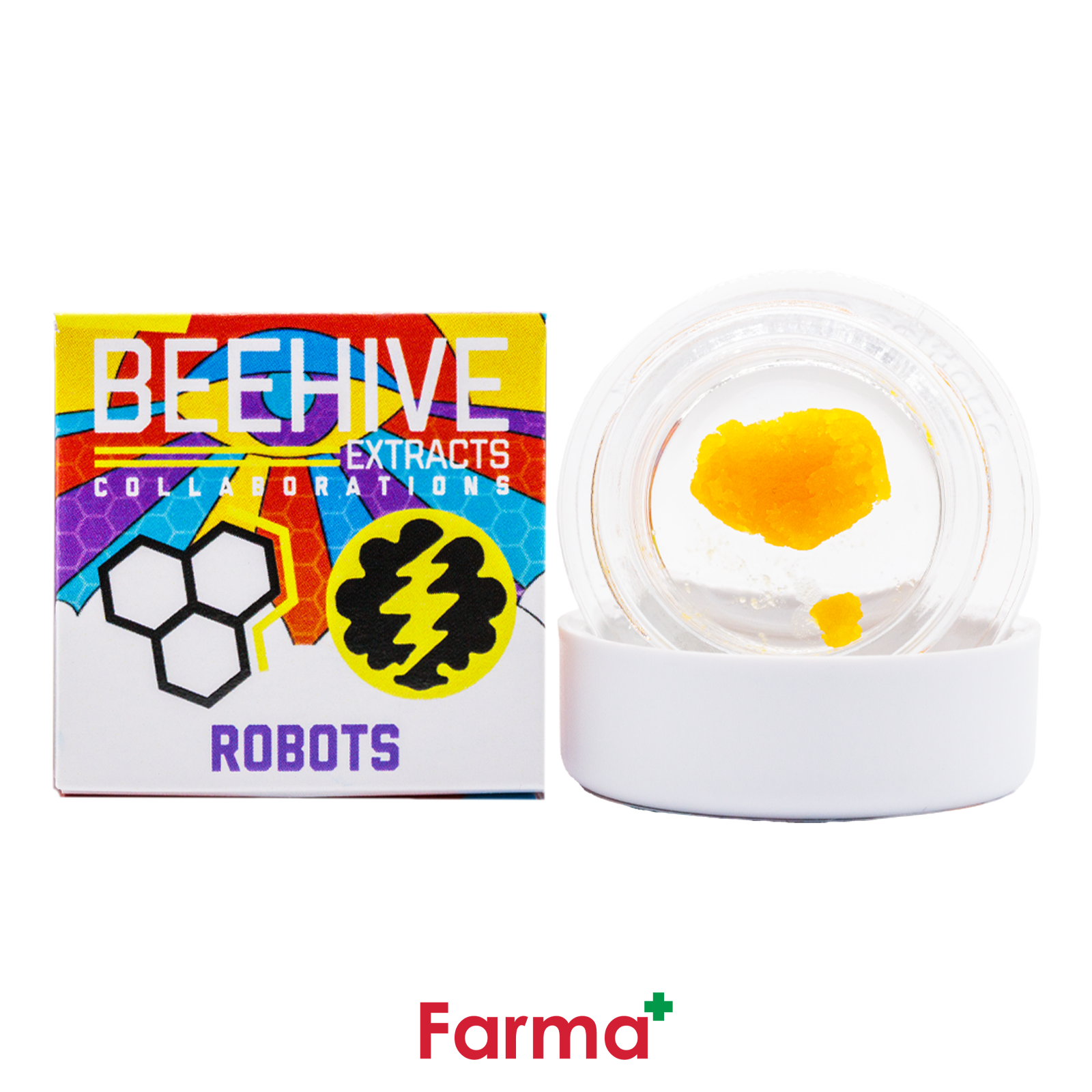 Photograph of product: **Beehive Extracts Robots Badder 1g |  B1