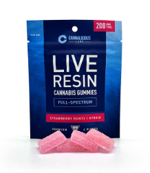 Photograph of product: Strawberry Runtz - 200mg Live Resin Gummies by Cannalicious