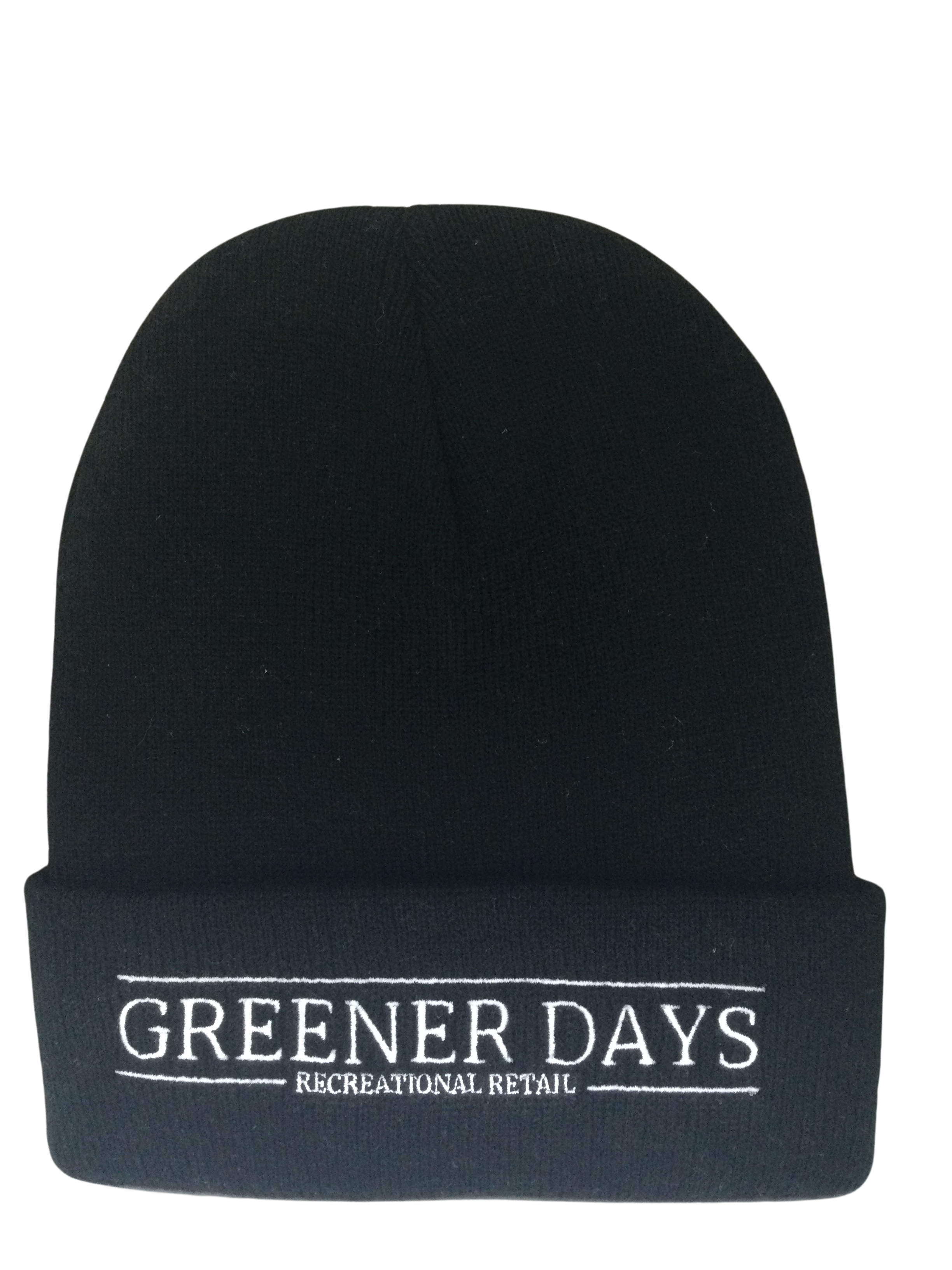 Photograph of product: Greener Days Beanie Black