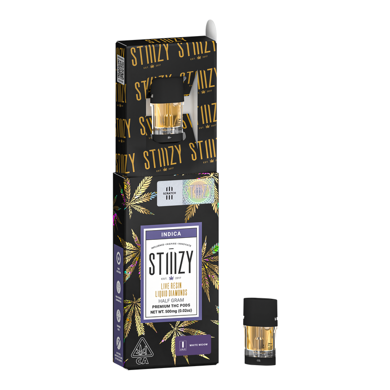 Photograph of product: 0.5g White Widow (Oui'd) Live Resin Liquid Diamonds TH-oui:87% $19