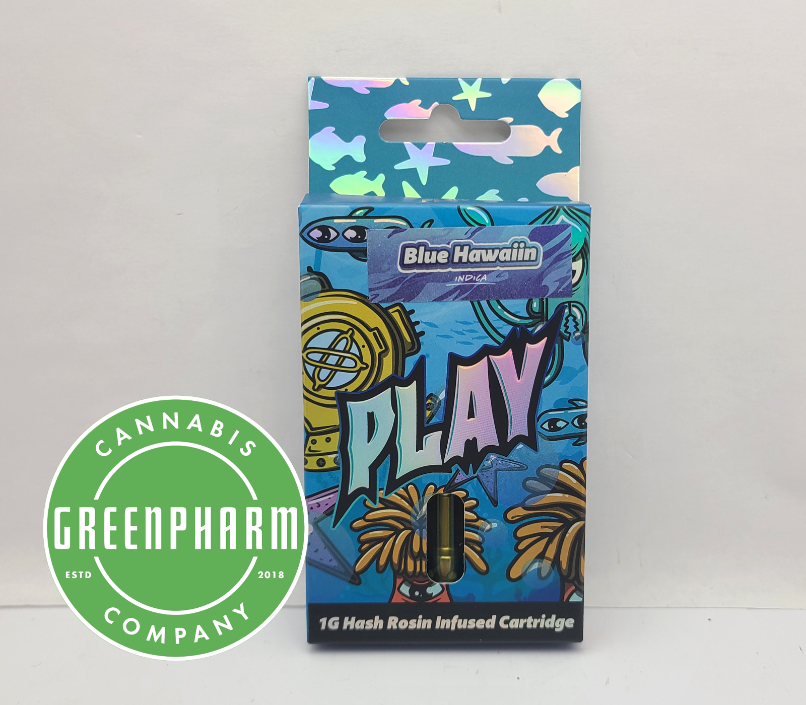 Photograph of product: Vape | PLAY | Blue Hawiian 510 Vape