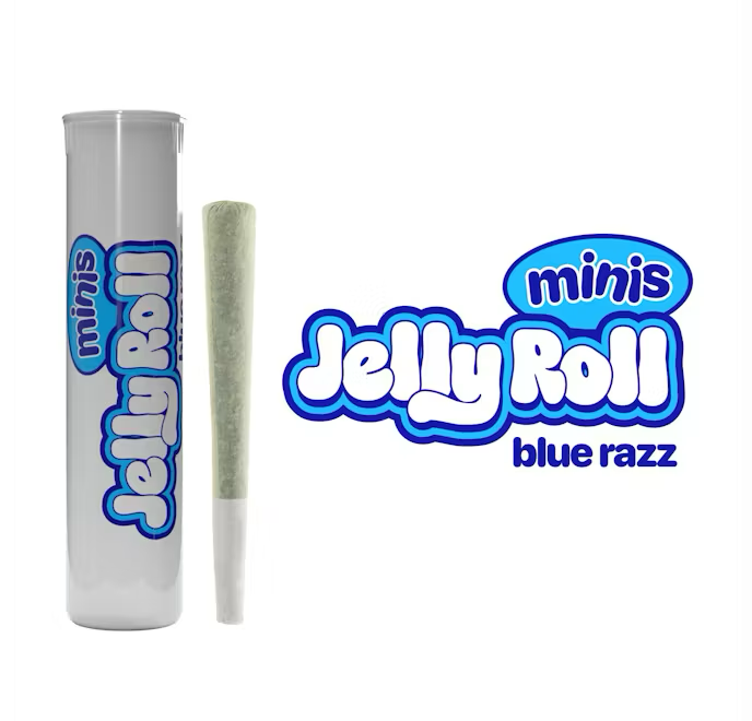 Photograph of product: Blue Razz | Mini Infused Pre-Roll (1ct)