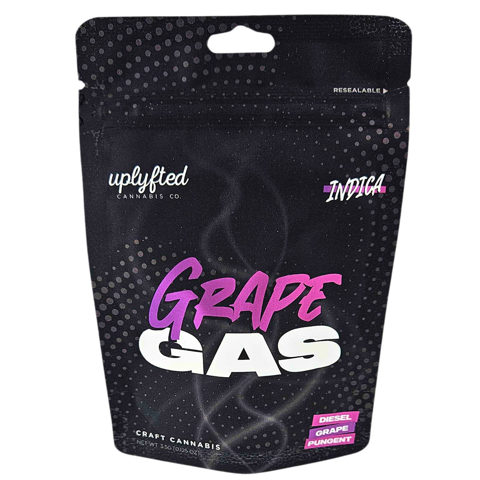 Photograph of product: UPLYFTED | Prepackaged | Grape Gas - 3.5g