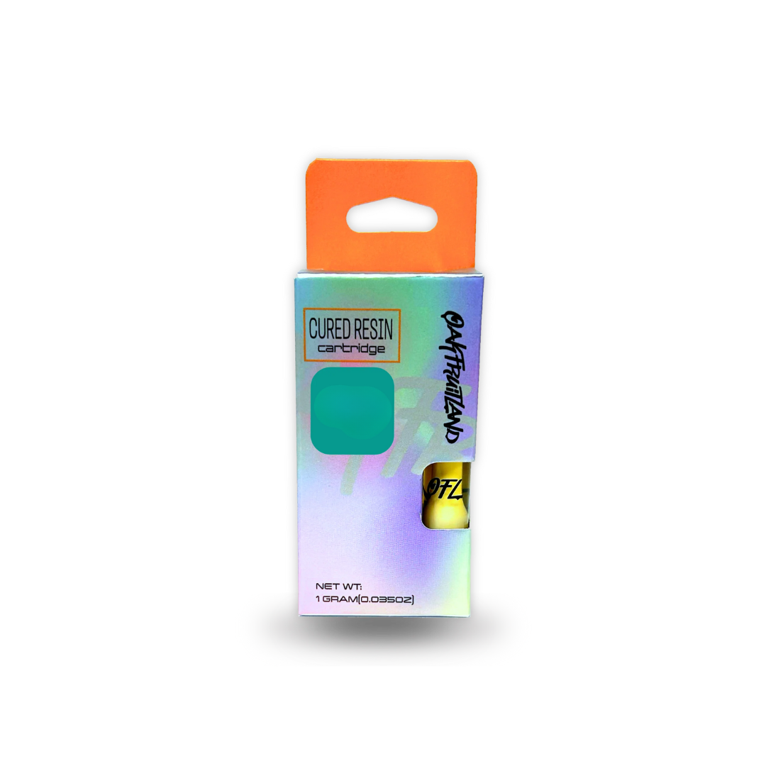 Photograph of product: Oakfruitland - Oak-Lato (Oui'd) Cured Resin Cartridge