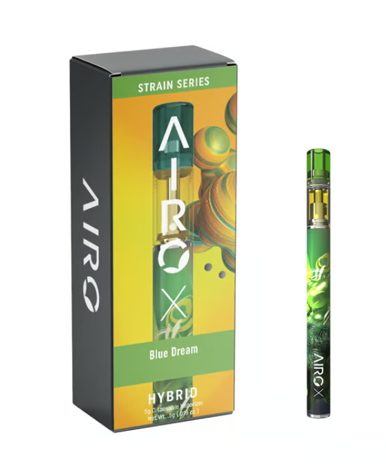 Photograph of product: Airo | Blue Dream | Disposable Vape | 0.5g