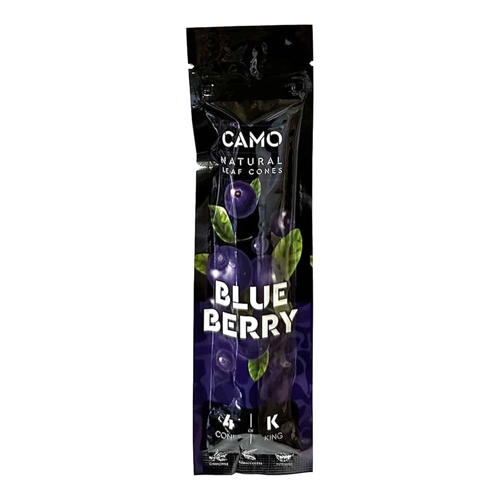 Photograph of product: Camo Blueberry Cones