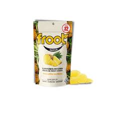 Photograph of product: Froot Gummies Pineapple Express 100mg
