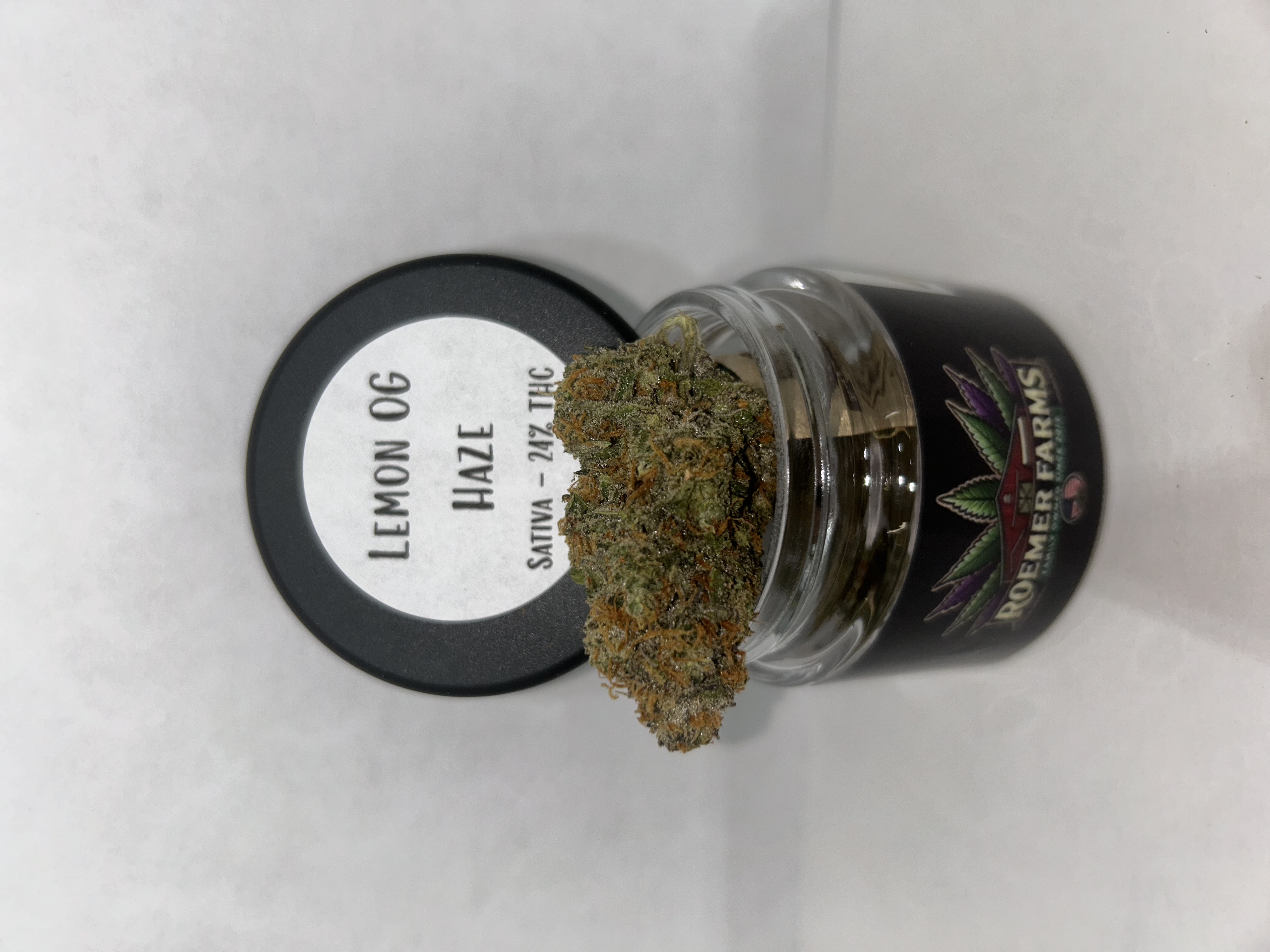 Photograph of product: Roemer Farms - Lemon OG Haze - 3.5g