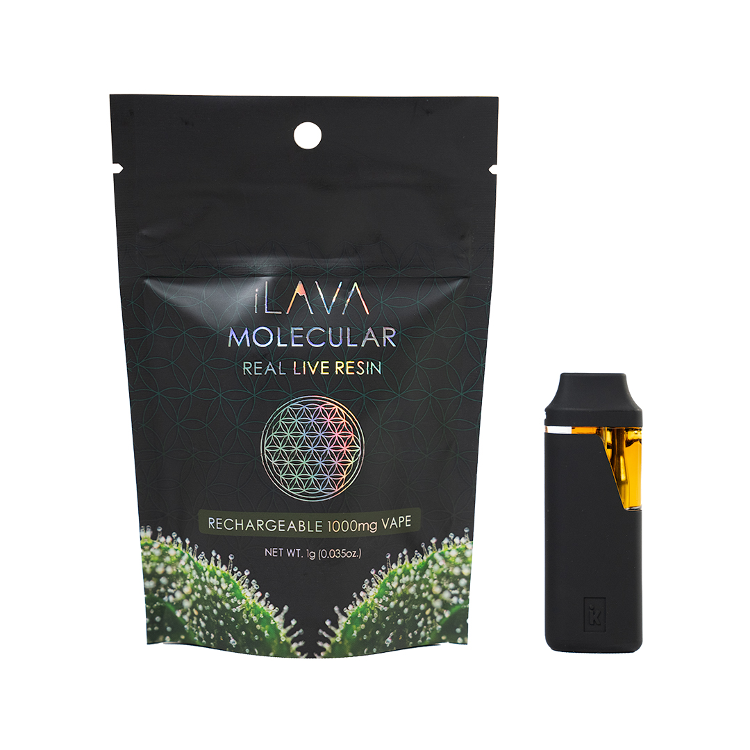 Photograph of product: Molecular Live Resin Disposable - Hibiscuits