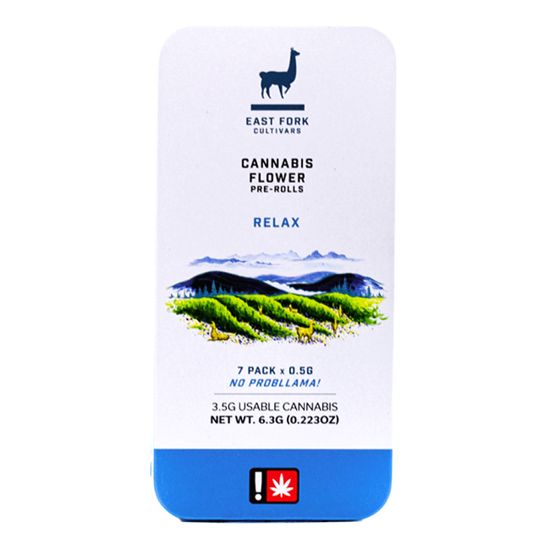 Photograph of product: Pre Roll - East Fork Cultivars - Wesley's Wish CBD (7 pack)
