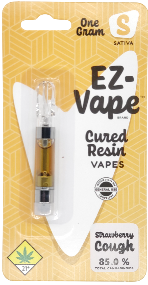 Photograph of product: EZ VAPE Strawberry Cough 1g