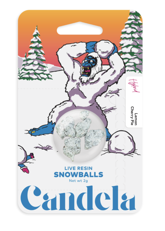 Photograph of product: Candela | Live Resin Snowballs - 2g - Detroit Breath