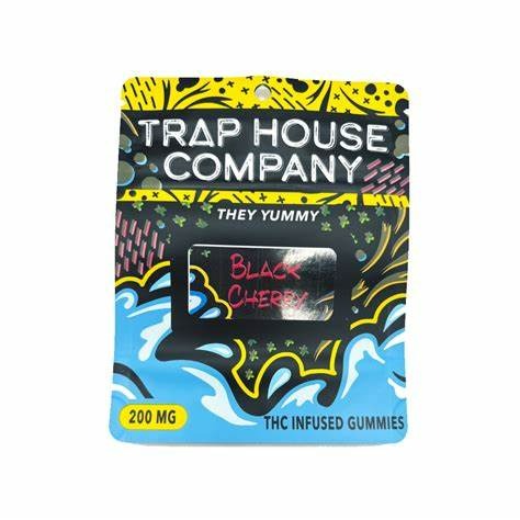 Photograph of product: Traphouse Black Cherry 200mg 10pk Gummies