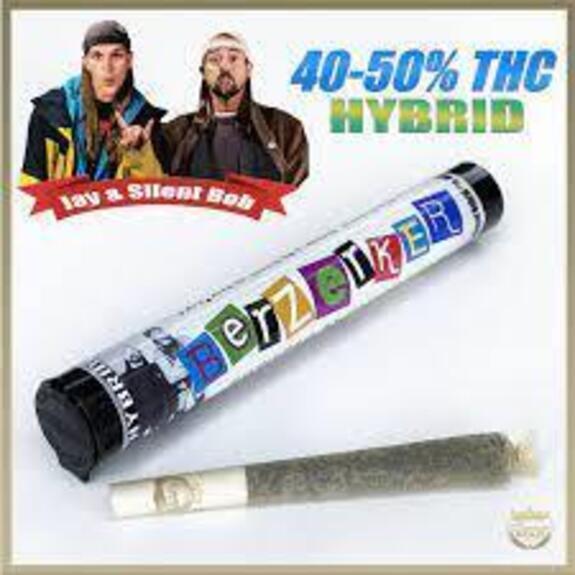 Photograph of product: Caviar Gold - Berzerker Infused Pre-Roll