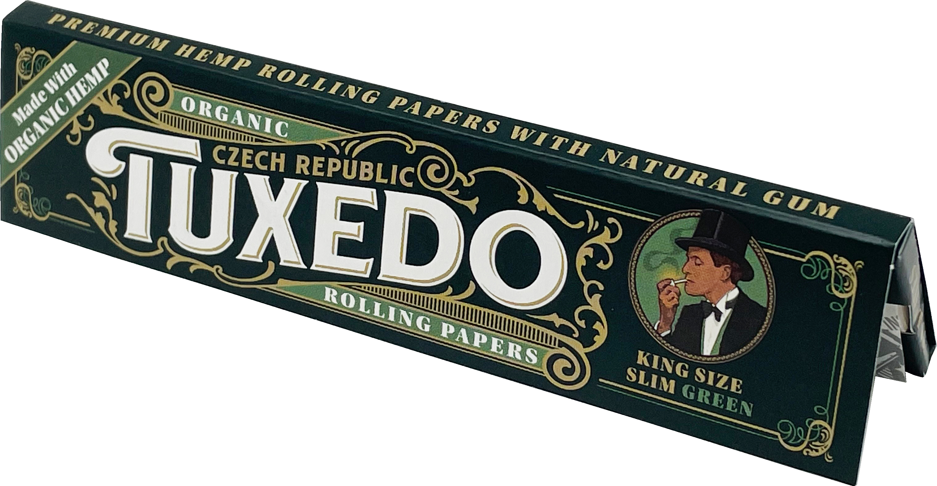 Photograph of product: Tuxedo - King Size Slim - Green