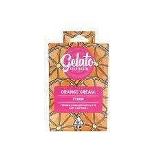 Photograph of product: Gelato - Orange Cream Live Resin Cartridge - 1Gram