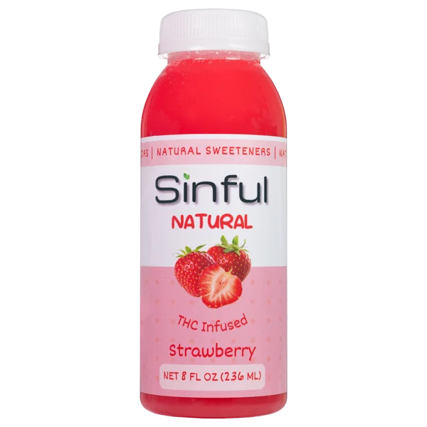 Photograph of product: Beverage (8oz) | Natural Strawberry