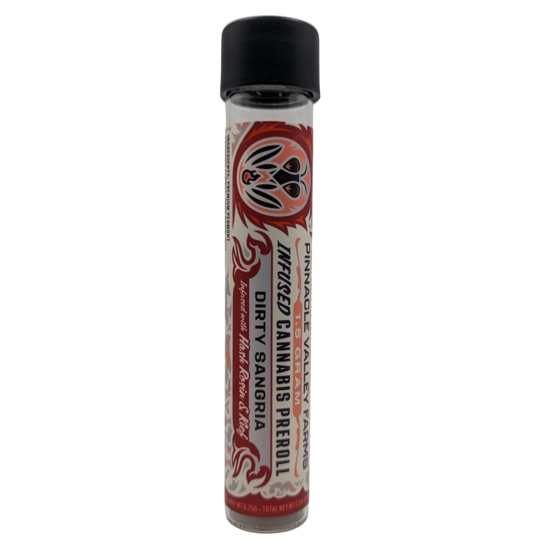 Photograph of product: Dirty Sangria | 1.5g au chocolat & Kief Infused Pre-Roll |