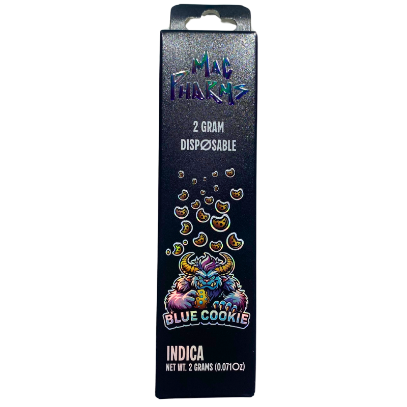 Photograph of product: Mac Pharms | Blue Cookie | 2g | Disposable