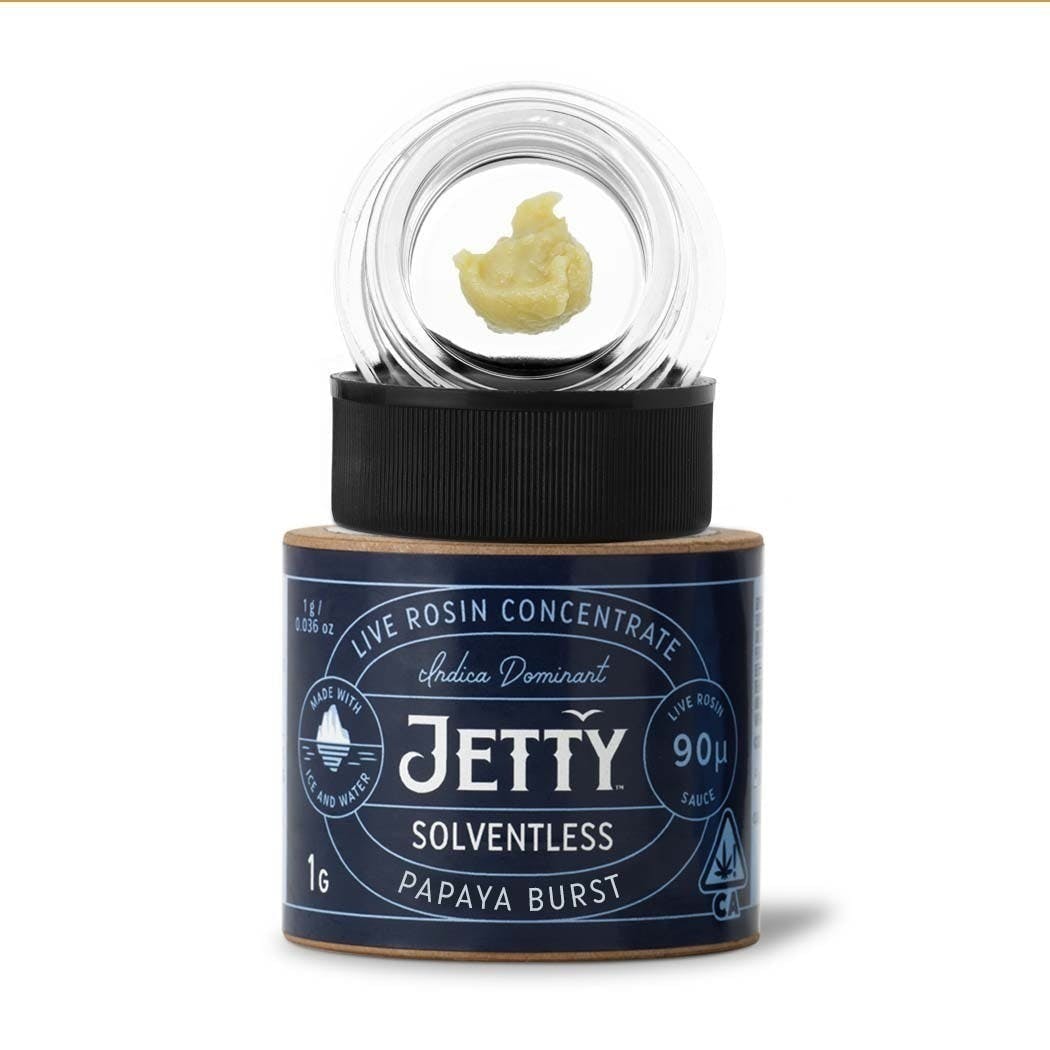 Photograph of product: Jetty - Papaya Bomb | 1g Rosin