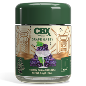 Photograph of product: Grape Gasby 3.5g Jar - CBX